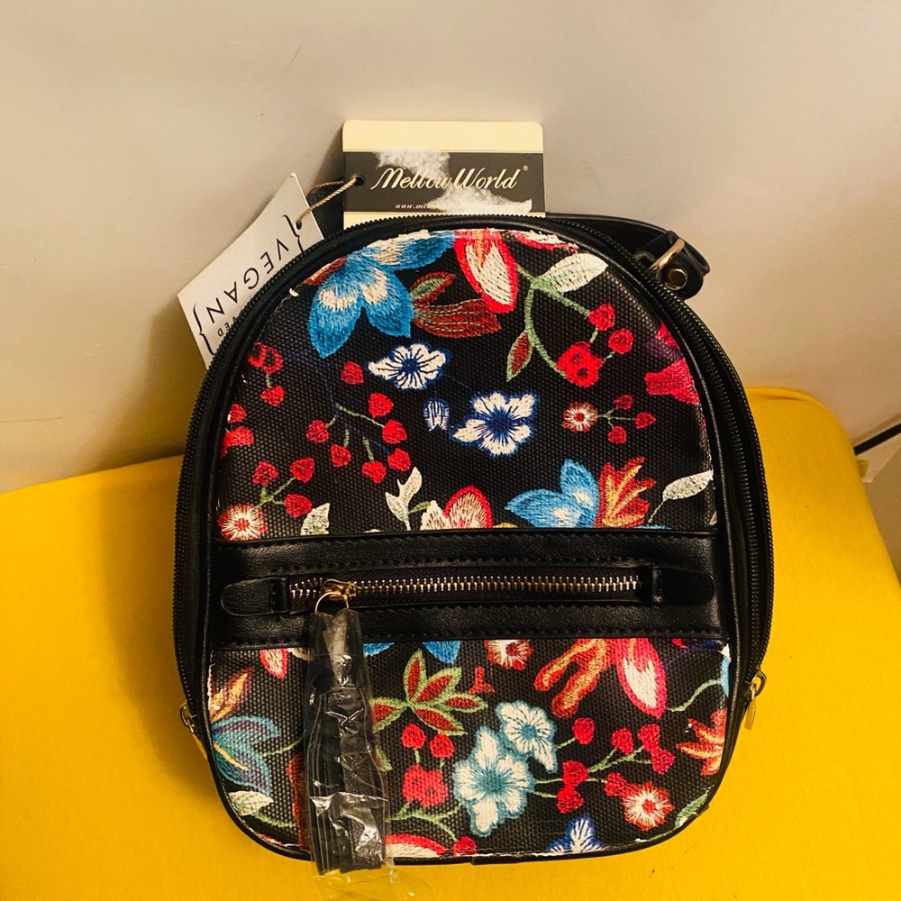 Mellow World Kids Floral Backpack NWT